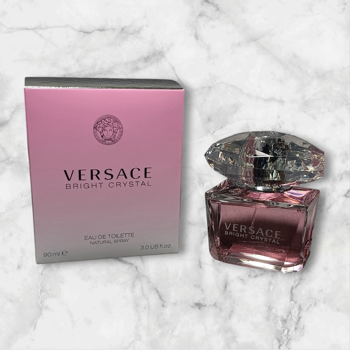 VERSACE BRIGHT CRYSTAL FOR WOMEN EDT 3.O fl oz