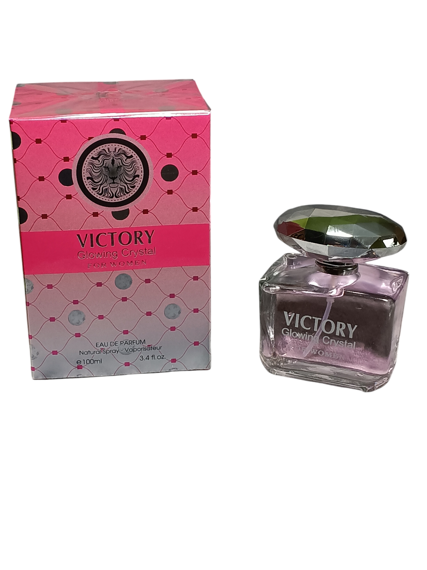 VICTORY GLOWING CRYSTAL FOR WOMEN EDP Spray 3.4oz/100 ml